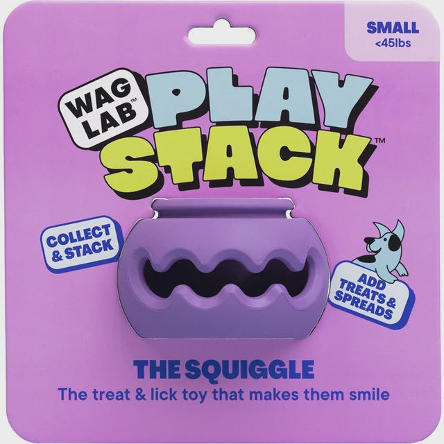Waglab The Squiggle Play Stack For Dogs