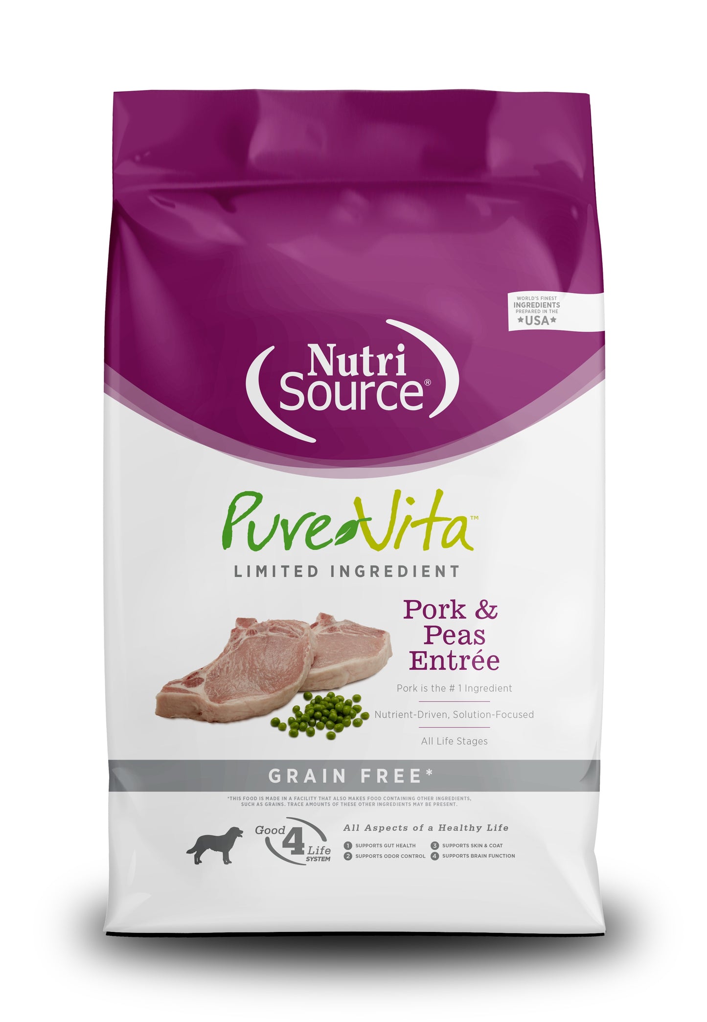 Pure Vita Dog Pork Peas