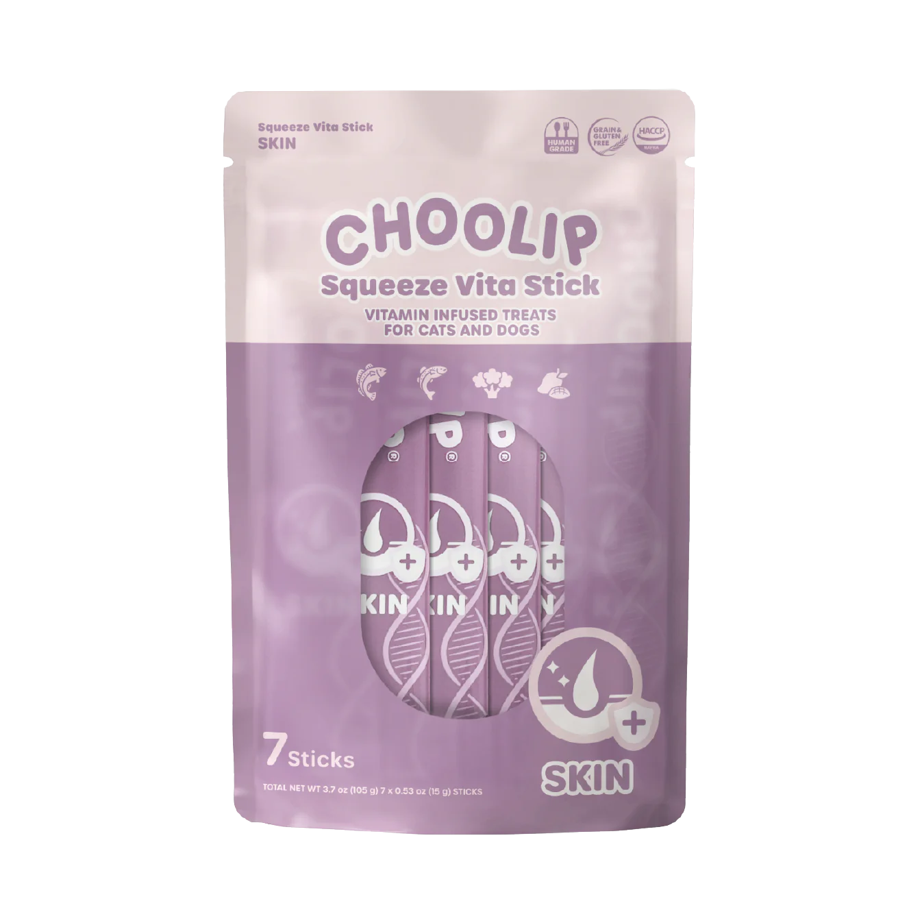 Choolip Squeeze Vita Stick Pouch 7 Sticks