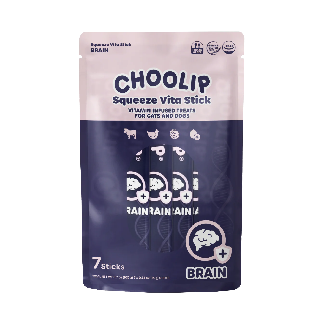 Choolip Squeeze Vita Stick Pouch 7 Sticks