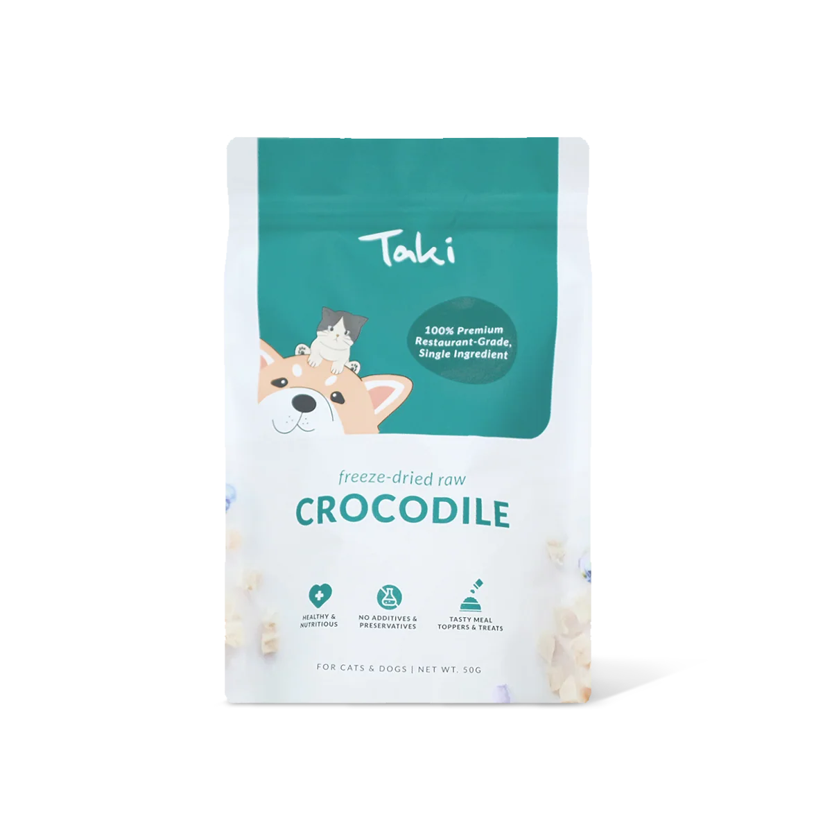 Taki Freeze Dried Crocodile 50g