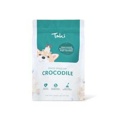 Taki Freeze Dried Crocodile 50g
