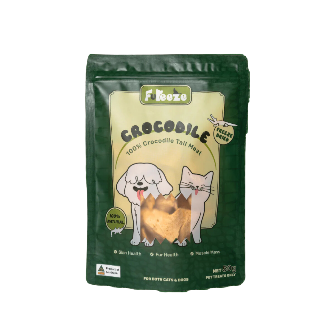 Freeze Dried Crocodile Meat 50g