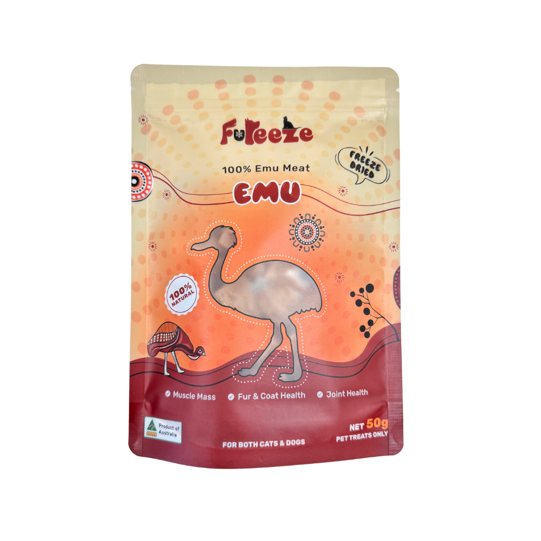 Freeze Dried Emu Meat 50g