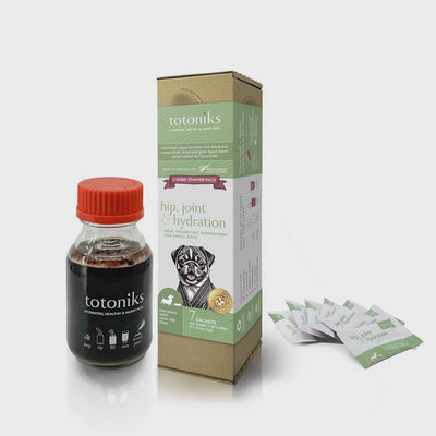 Totoniks Hip, Joint & Hydration – for small dogs under 33lb