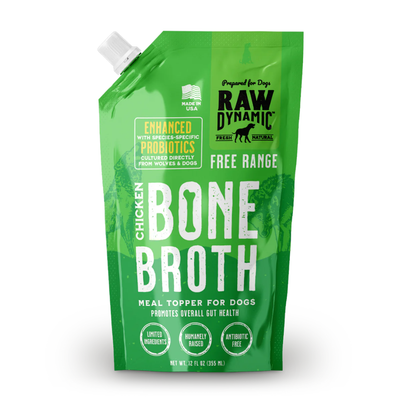 Raw Dynamic Dog Bone Broth 12oz