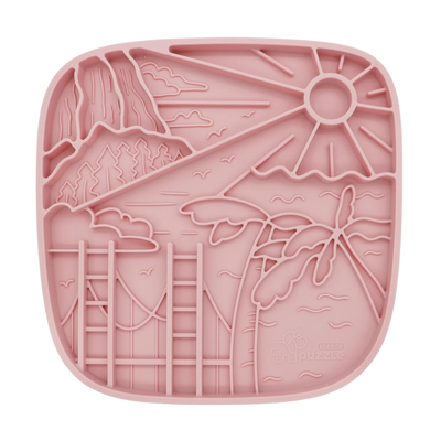 California Themed Lick Mat - Slow Feeding Mat