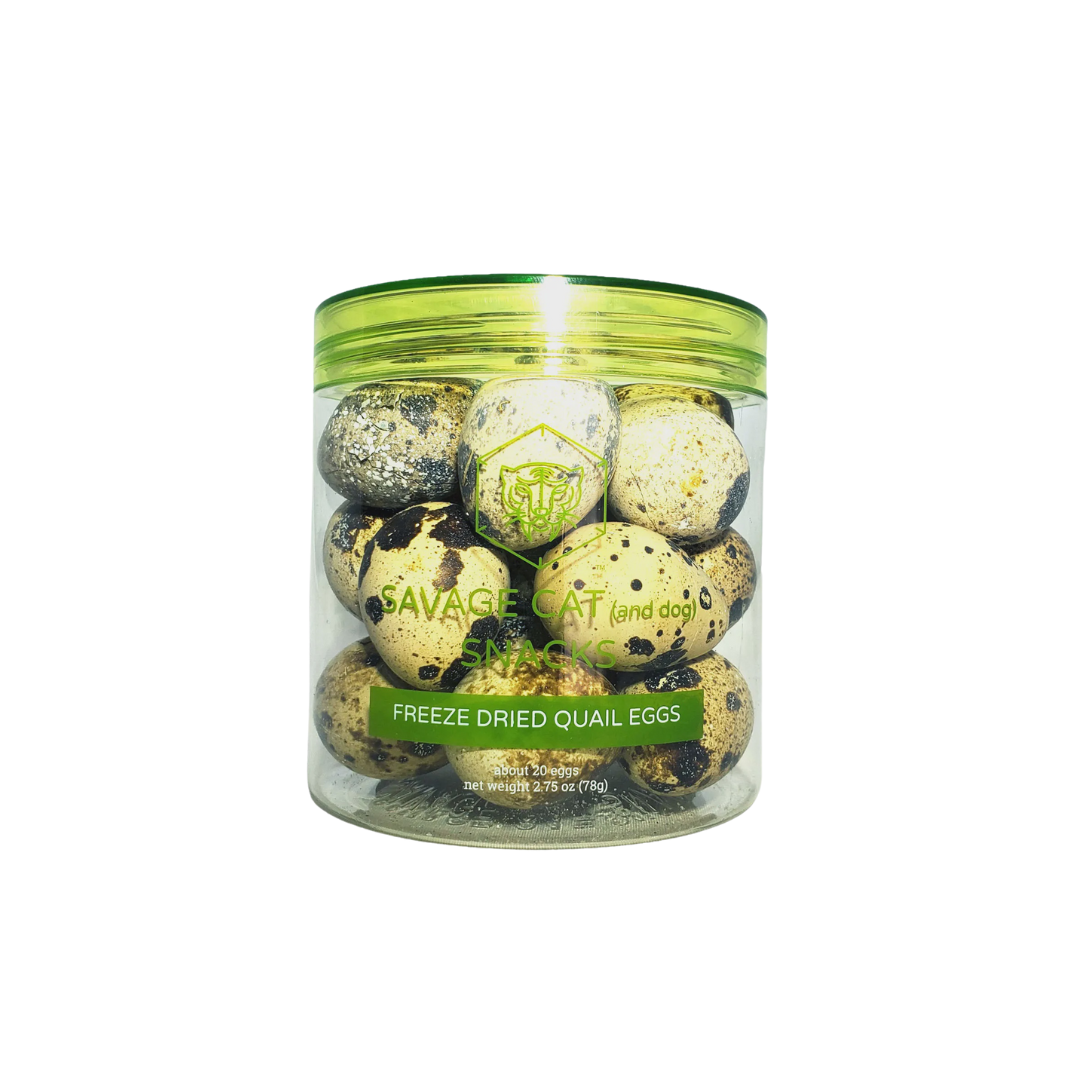 Freeze Dried Quail Eggs 2.75oz