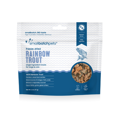 FreezeDried Rainbow Trout 2oz