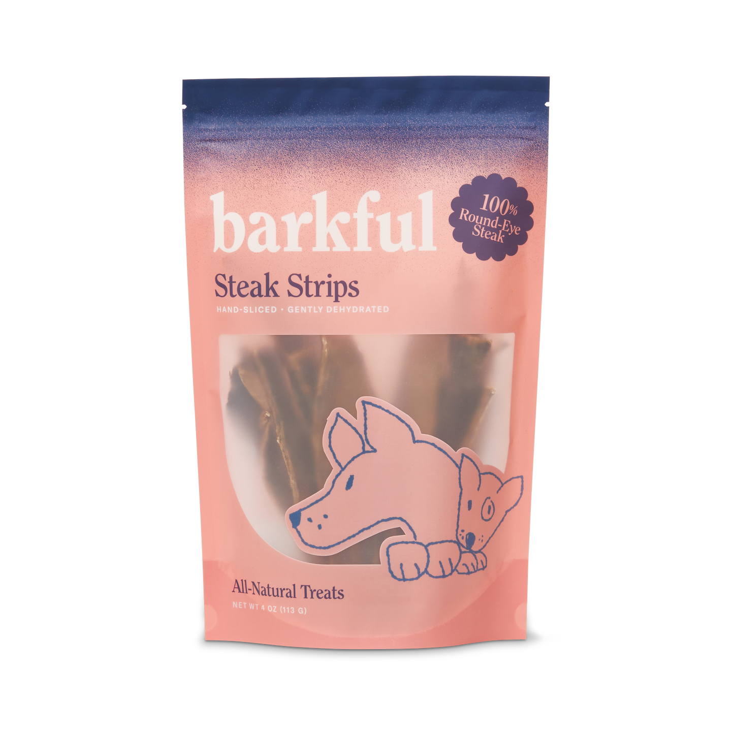 Steak Strips Dog Treats 4 oz