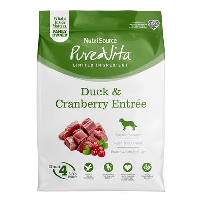Pure Vita Dog Duck Cranberry