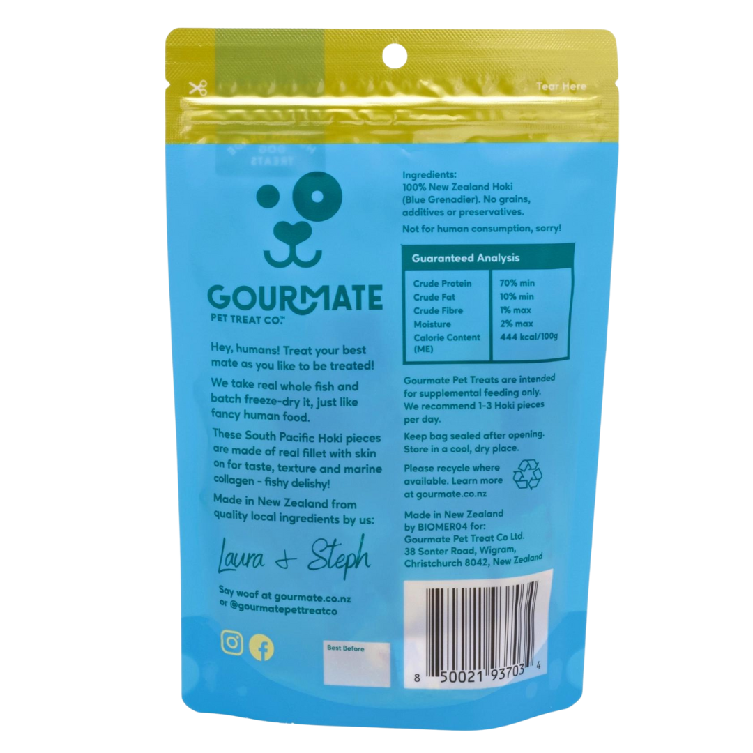 Gourmate Pet Treat Co. South Pacific Hoki | 100% Fish Treat 45g