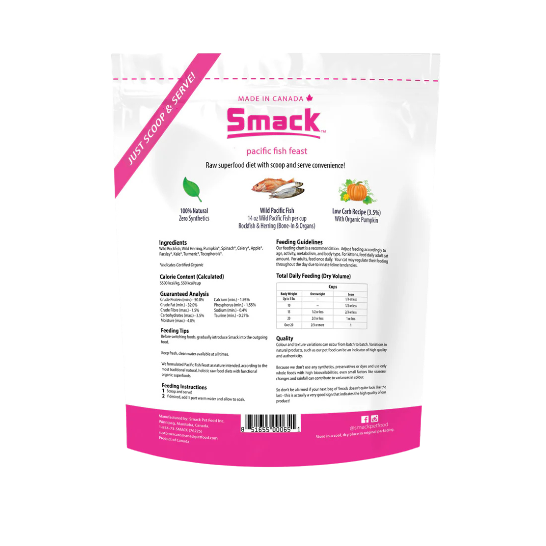 Smack Cat Pacific Fish Feast 7.4oz