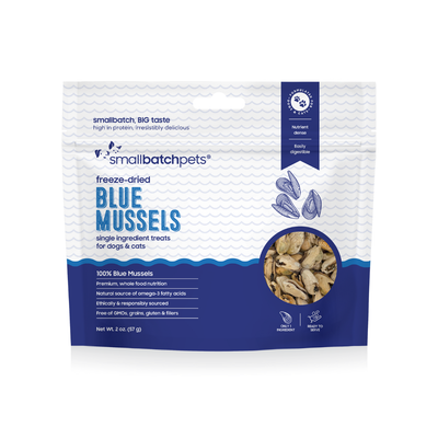 FreezeDried Blue Mussels 2oz