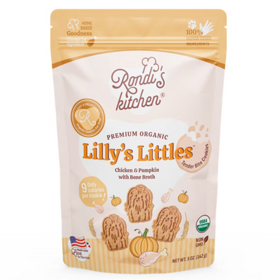 Rondi's Kitchen Organic Tender Bite Cookies Chicken&Pumpkin 5oz