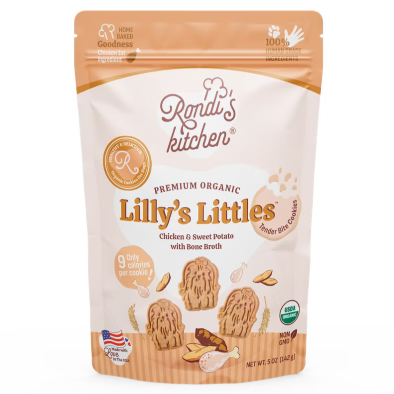 Rondi's Kitchen Organic Tender Bite Cookies Chicken&Sweet Potato 5oz