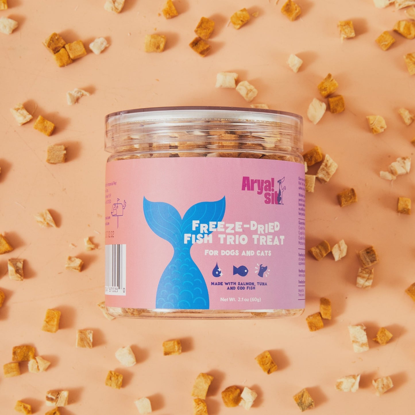 Arya Sit Freeze-Dried Fish Trio-2.1oz