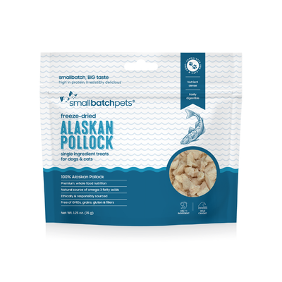 FreezeDried Alaskan Pollock 2oz