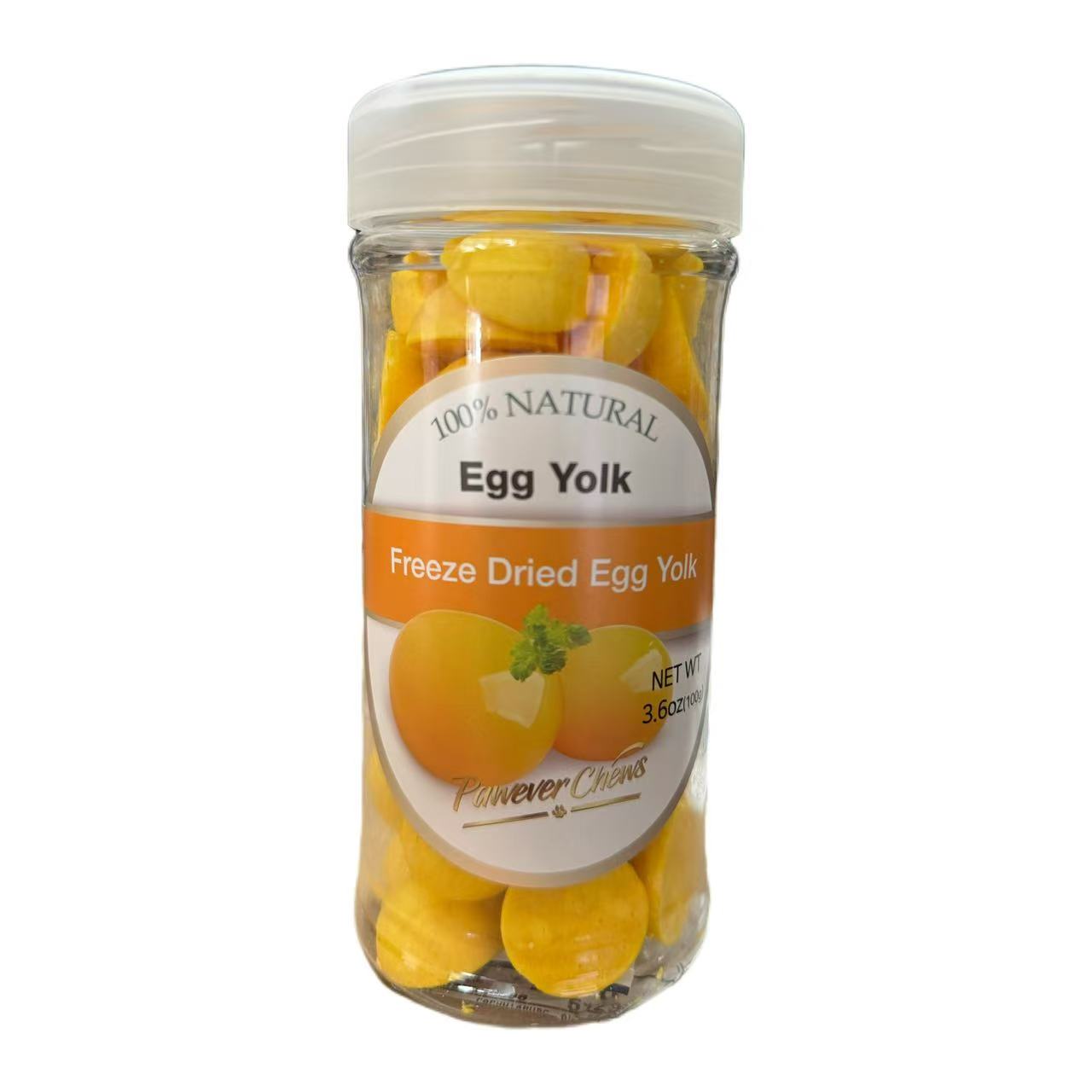 Pawever Chews Freeze Dried Egg Yolk 3.6oz