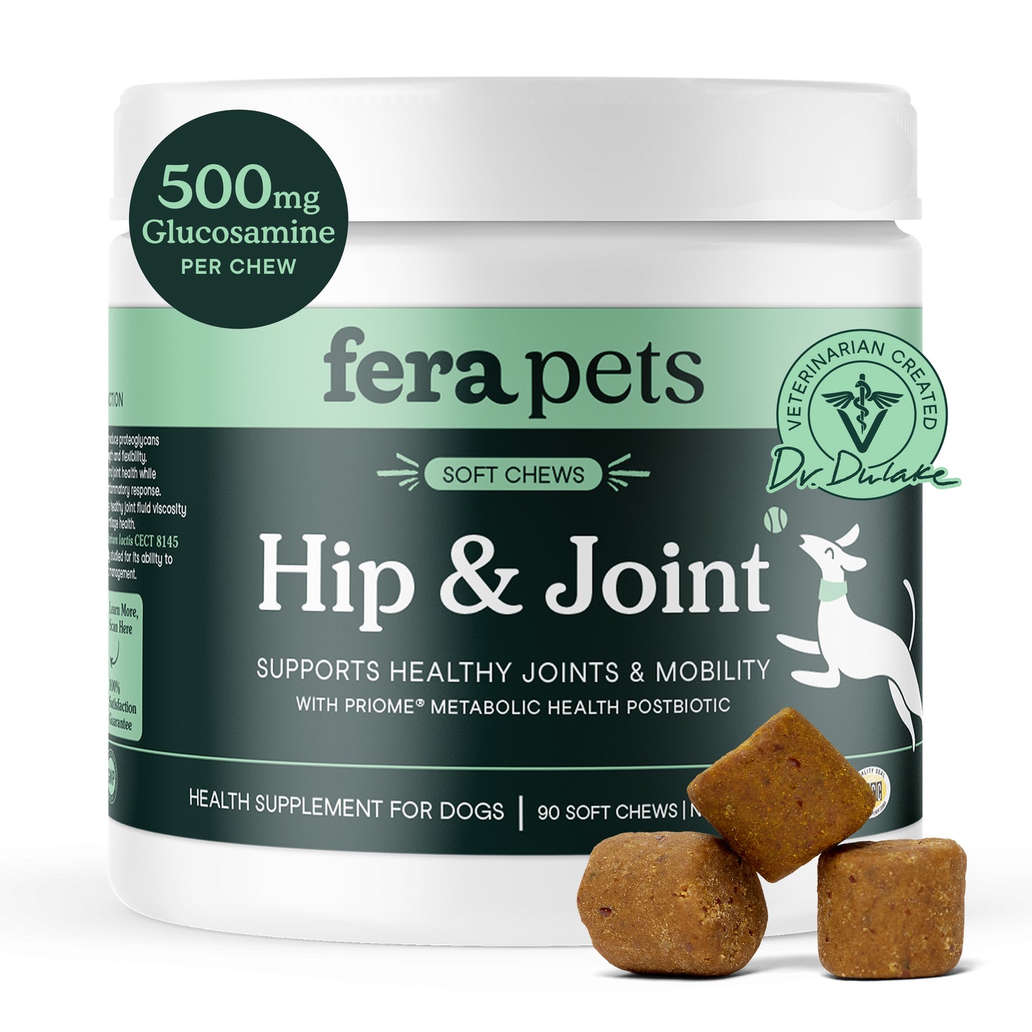 Fera Hip + Joint Support for Dogs 11.9oz