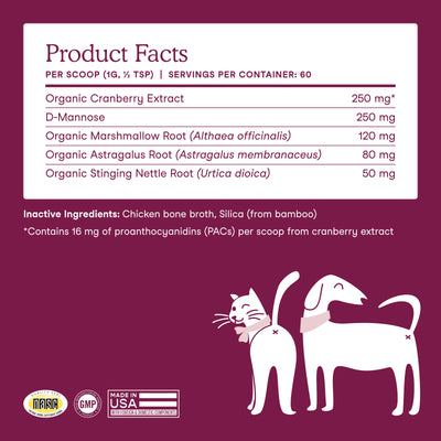 Fera Bladder Support for Dogs and Cats 2.16oz