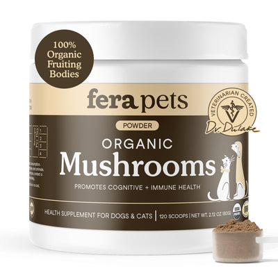 Fera Organic Mushroom Blend for Immune Support 2.12oz