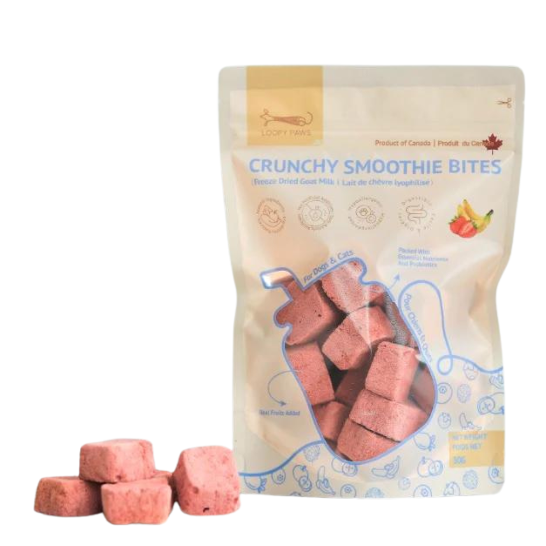 Loopy Paws Crunchy Smoothie Bites 30g