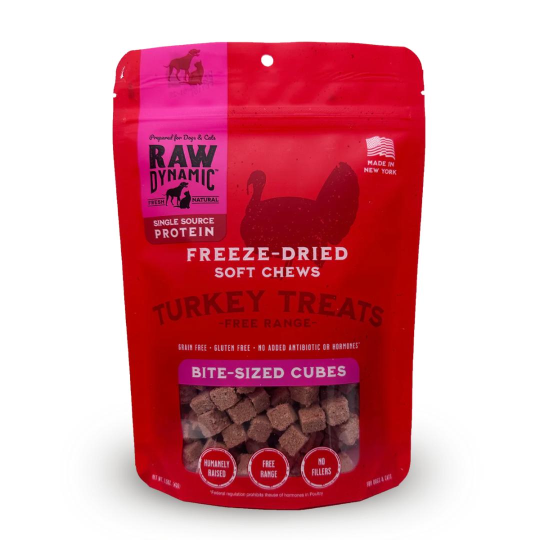 Raw Dynamic Dog  & Cat Treats 1.5oz