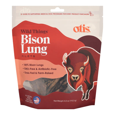 OTIS Air Dried Bison Lung 4oz