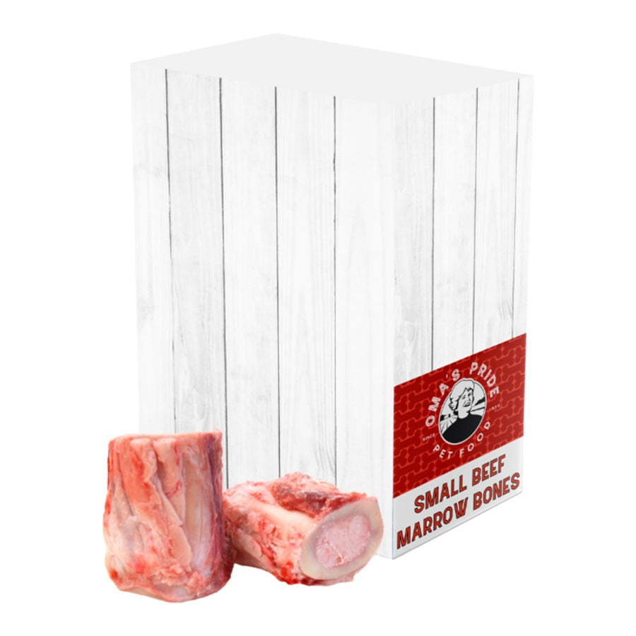 Oma's Frozen Beef Bone Marrow-Small 2ct
