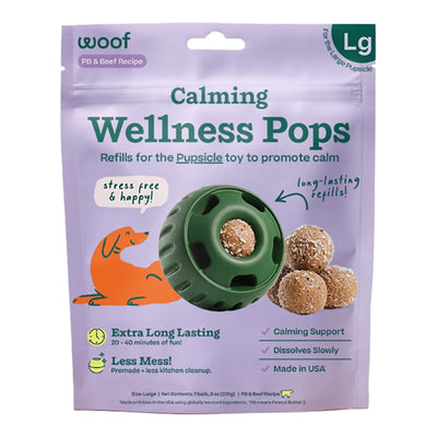WoofPet Pupsicle Refill Pops for Calming- Large Pop