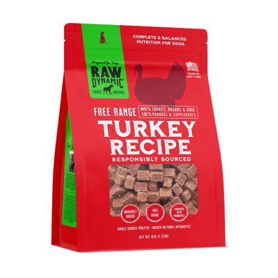 Raw Dynamic Dog Frz Turkey