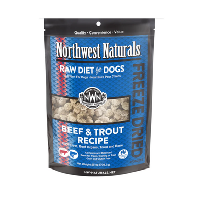 Northwest FD Dog Food Beef Trout 25oz
