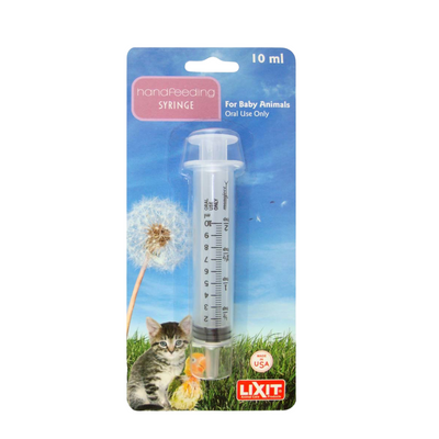 Lixit Hand Feeding Syringe for Baby Animals 10ml