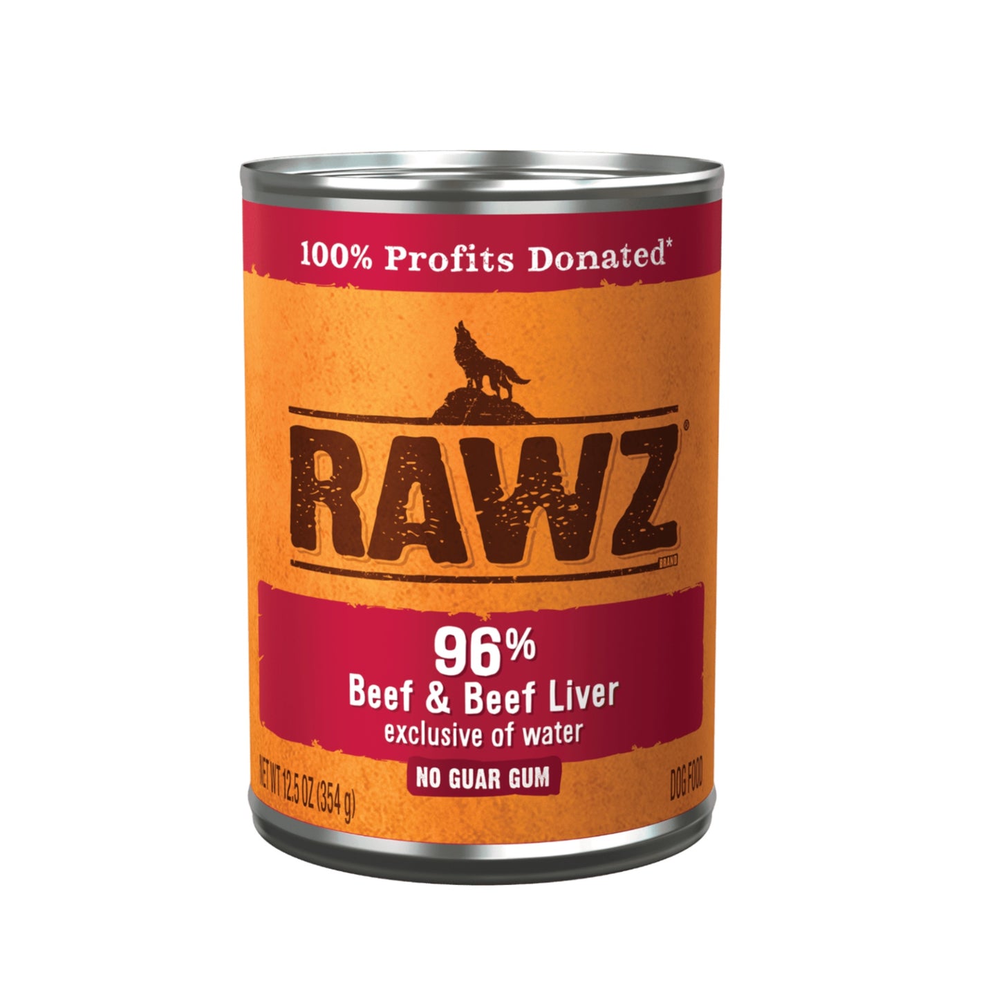 Rawz Dog Beef & Beef Liver 12.5OZ
