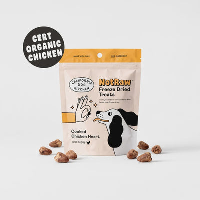 CDK Freeze Dried Chicken Hearts 2oz