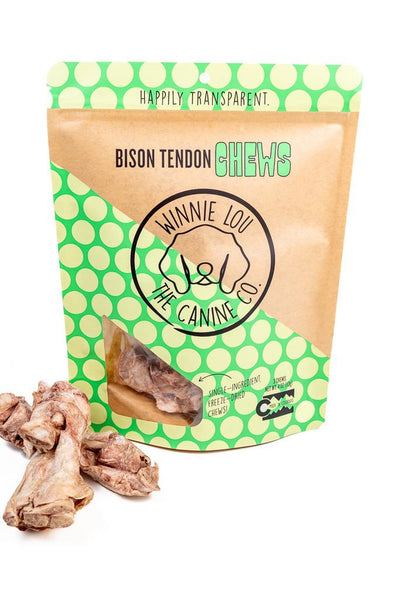 Winne Lou Bison Tendon Chews 3pk