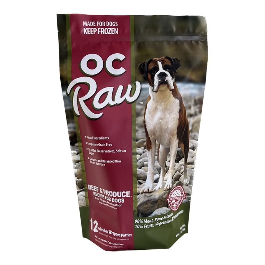 OC Raw Dog Beef 6LB