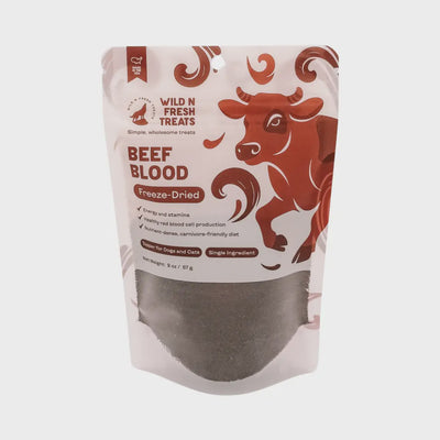 WildNFresh Freeze-Dried Beef Blood 2oz