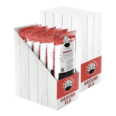 Oma's Dog Cat Frz Ground Elk 1lb