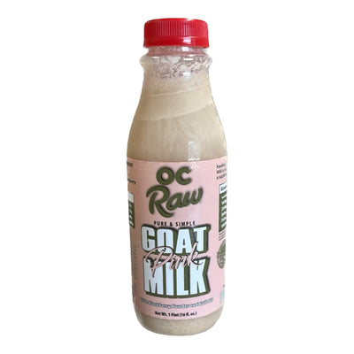 OC Raw Pure & Simple Goat's Milk 16oz
