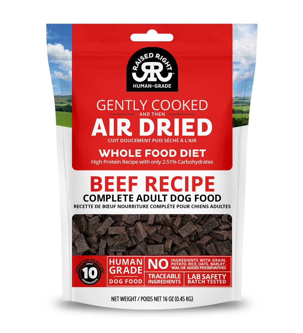 Raised Right Air Dried Original Dog Food