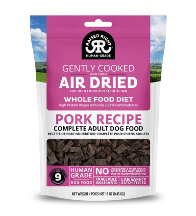 Raised Right Air Dried Original Dog Food