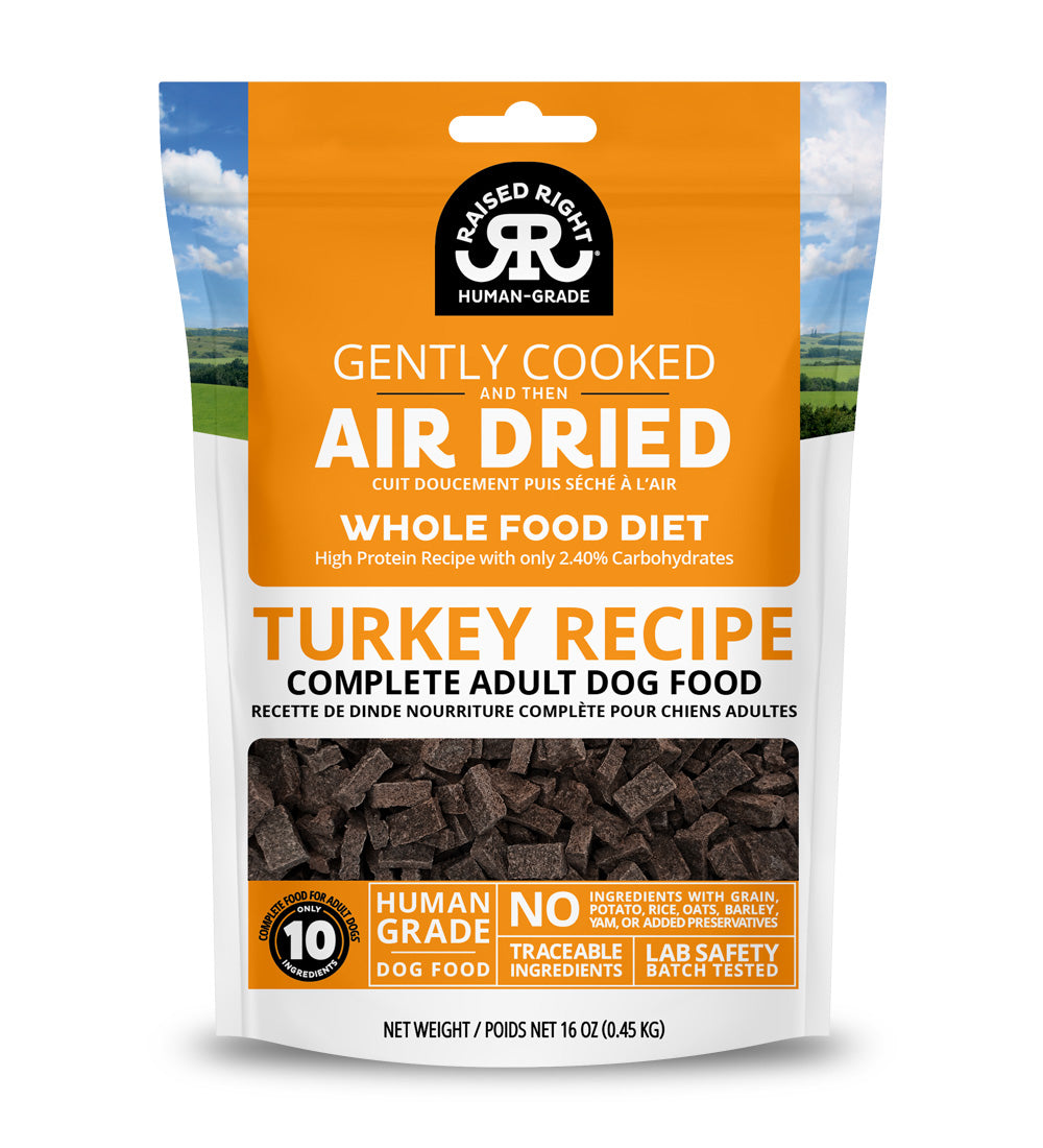 Raised Right Air Dried Original Dog Food