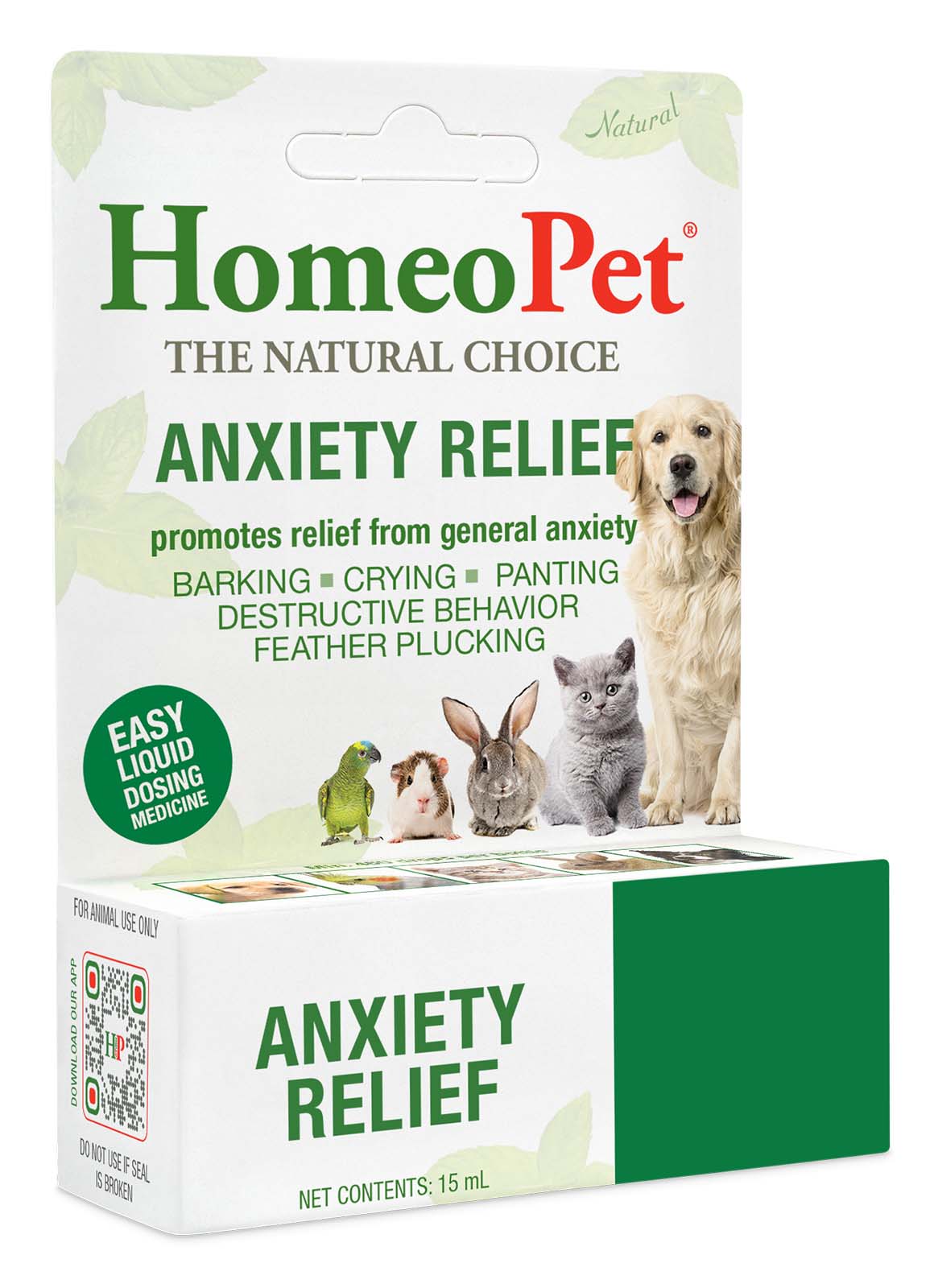 HomeoPet Anxiety Relief 15ml