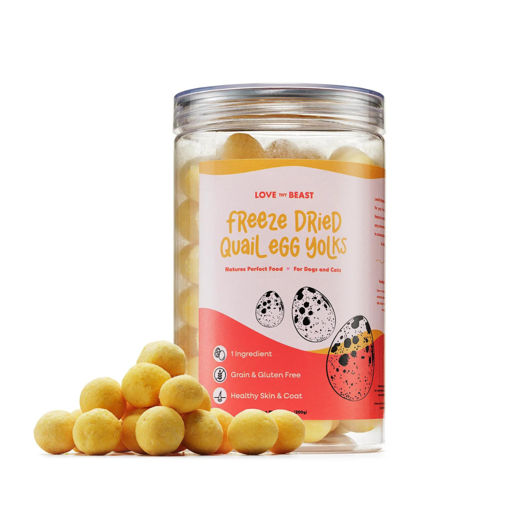 Freeze Dried Quail Egg Yolk 7oz