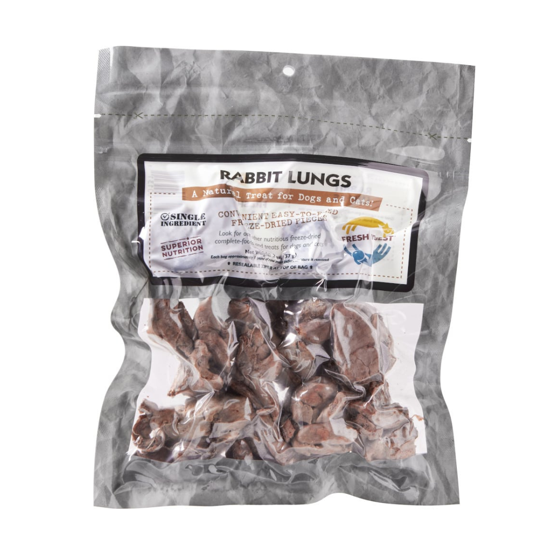 Fresh Is Best Freeze Dried Rabbit Lungs 2oz