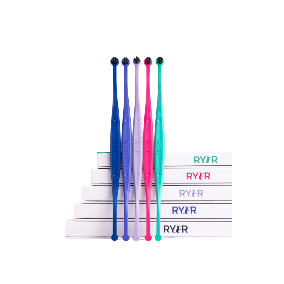 Ryercat Cat Toothbrush Micro Head & Dual Sided