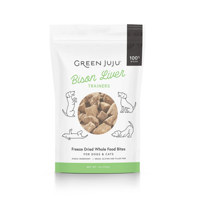 Green JuJu Bison Liver Trainers 3oz