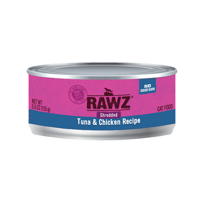 Rawz Cat Can Shredded Tuna&Chicken 5.5oz